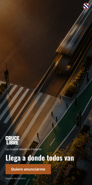 Llega a donde todos van — espacio de muestra de Cruce Libre